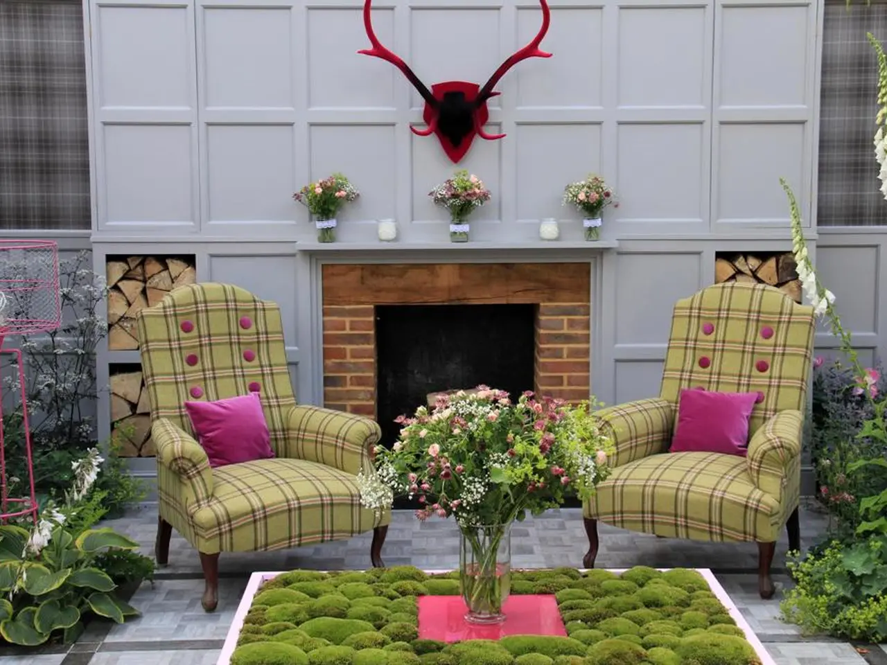 Expanded green space at the Caritas Elderly Residence