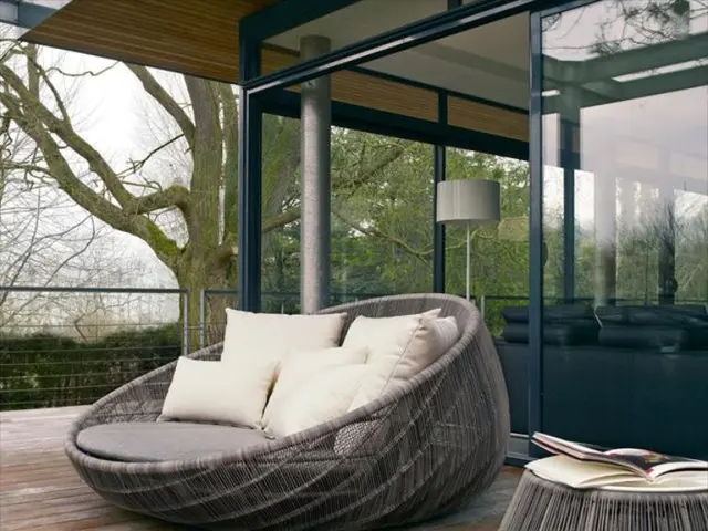 Aldi's stylish hanging chair remains a secret between you and me, priced delightfully under £25.