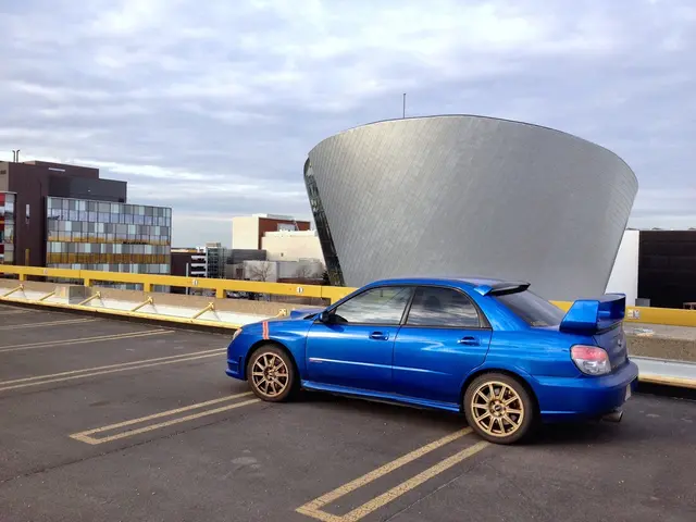 Check if your old school showcased a timeless Ferrari in the main foyer.