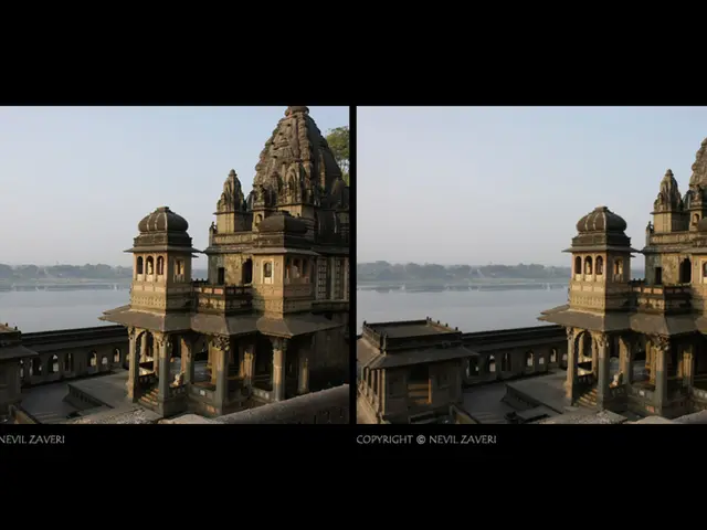 Construction of the Hindu temple will be completed in October.