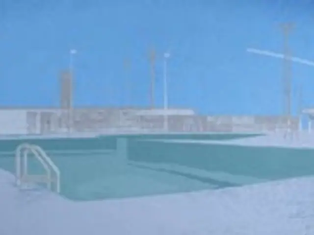 Hip-hop mogul Rick Ross boasts one of the biggest pools in the nation, indicating a life of luxury.