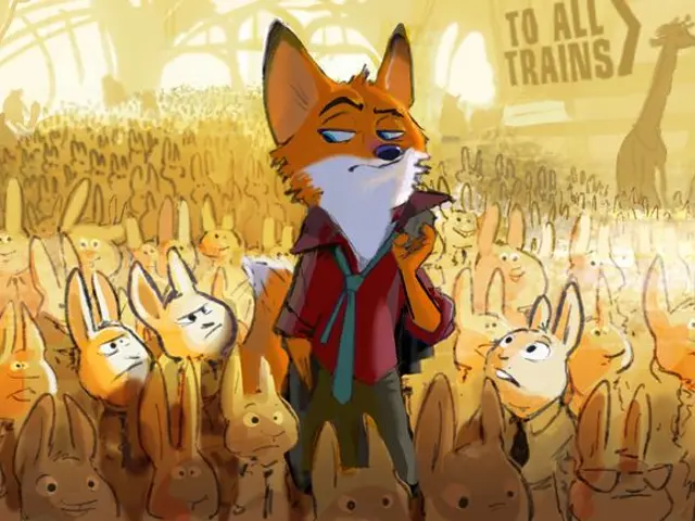 In this picture, we see the cartoons. On the right side, we see some text written. In the...